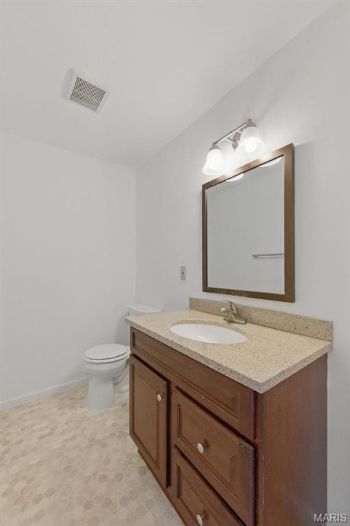 10660 Carroll Wood Way, Saint Louis, MO 63128 - half bathroom with vanity and toilet