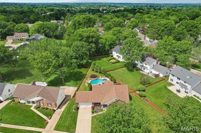 2113 Fairway Bnd, Chesterfield, MO 63017 - aerial perspective of suburban area