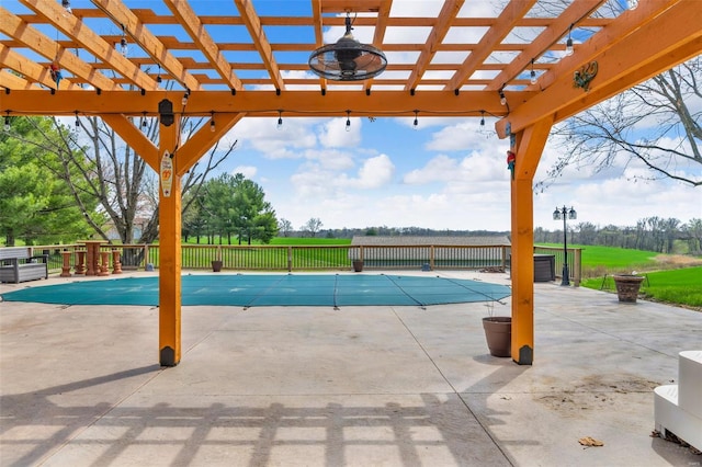 8620 State Route 163, Belleville, IL 62223 - view of swimming pool featuring a pergola and a patio area