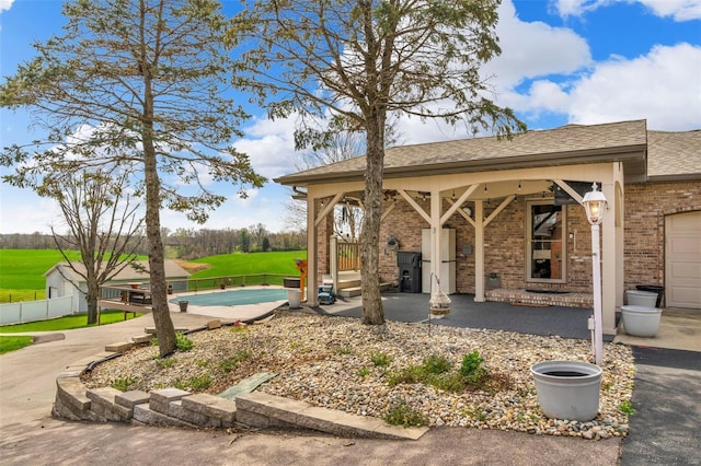 8620 State Route 163, Belleville, IL 62223 - view of yard featuring fence