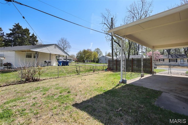 35 Florissant Park Dr, Florissant, MO 63031 - view of yard with a carport