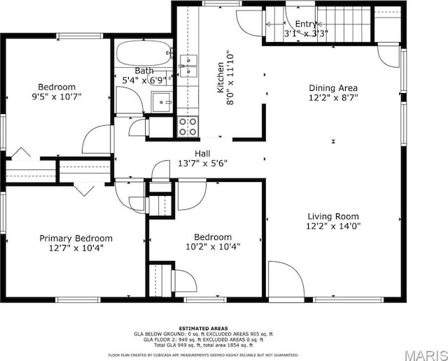 35 Florissant Park Dr, Florissant, MO 63031 - property floor plan