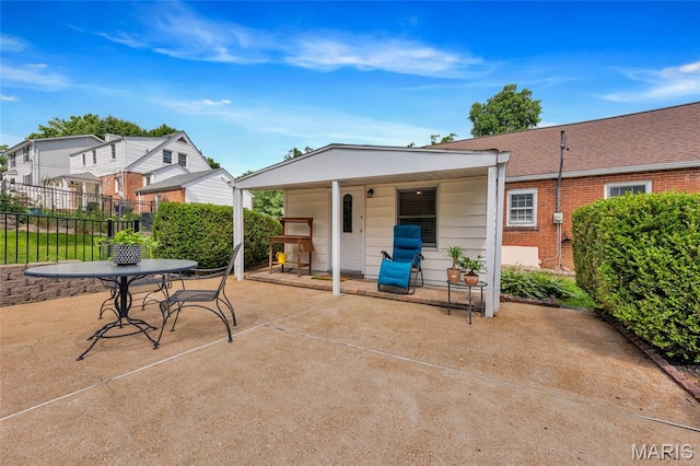 1010 Briarton Dr, Saint Louis, MO 63126 - view of patio / terrace with outdoor dining area