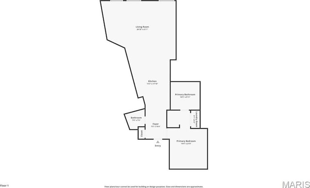 901 Washington Ave Unit 310, Saint Louis, MO 63101 - property floor plan