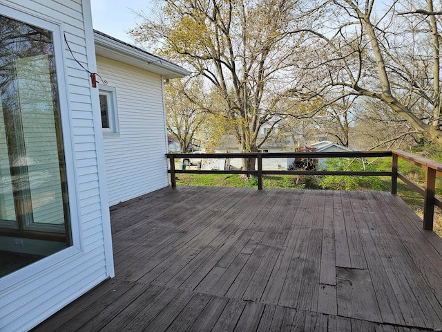 1501 S Main St, Hillsboro, IL 62049 - view of deck