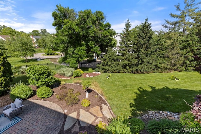 1114 Lockett Rd, Des Peres, MO 63131 - view of yard with a patio area