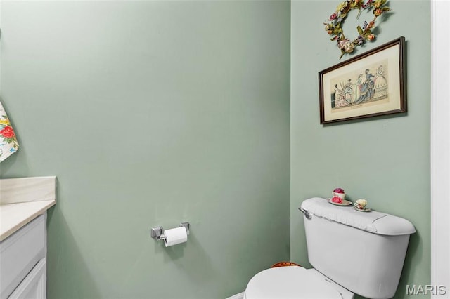 114 Fort Dodge Dr, Wright City, MO 63390 - half bath with vanity and toilet