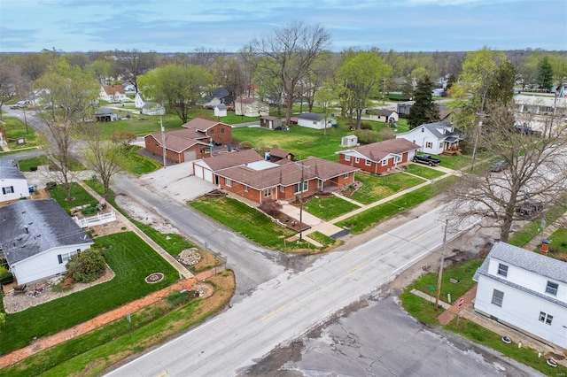 132 S Duncan St, Marine, IL 62061 - aerial perspective of suburban area