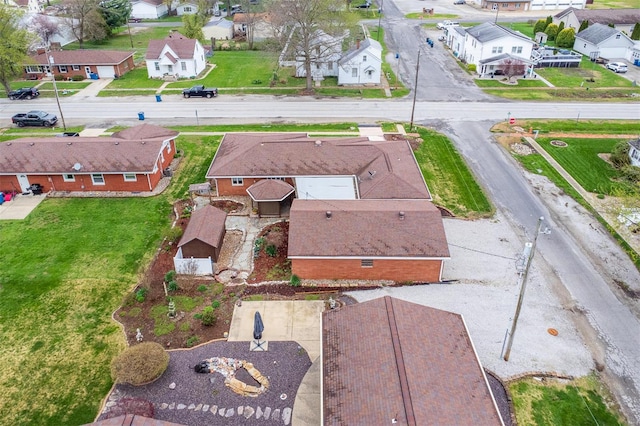 132 S Duncan St, Marine, IL 62061 - aerial perspective of suburban area
