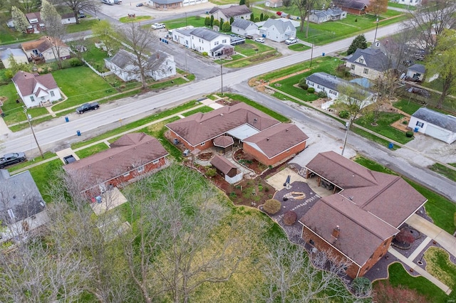 132 S Duncan St, Marine, IL 62061 - aerial view of property and surrounding area featuring nearby suburban area