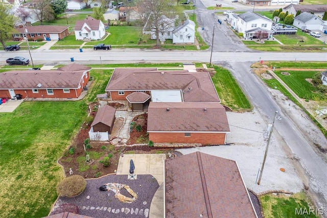 132 S Duncan St, Marine, IL 62061 - aerial view of residential area
