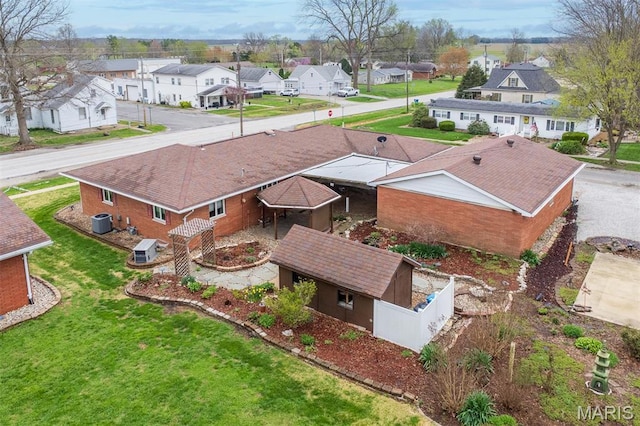 132 S Duncan St, Marine, IL 62061 - aerial view of residential area