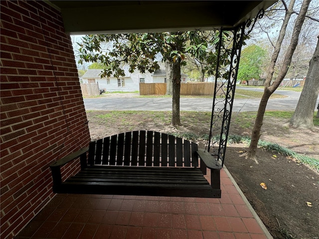605 W Washington St, Kennett, MO 63857 - view of patio featuring fence