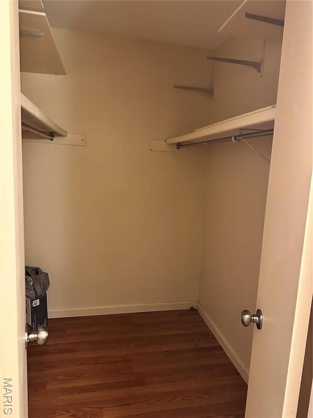 8736 Santa Bella Dr Unit G, Hazelwood, MO 63042 - spacious closet with wood finished floors