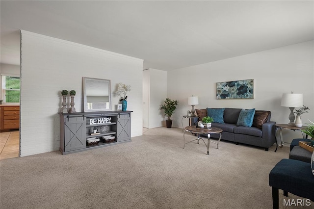 9523 Hale Dr, Saint Louis, MO 63123 - living room with carpet floors