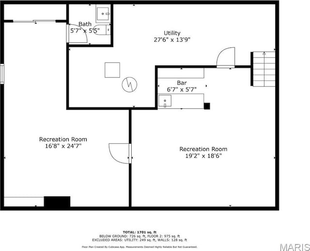 9523 Hale Dr, Saint Louis, MO 63123 - room layout