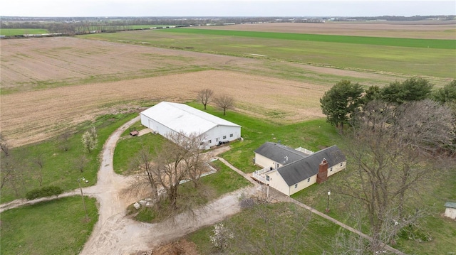 1508 State Route 140, Smithboro, IL 62284 - overview of rural landscape featuring rows of crops