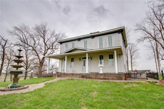 1508 State Route 140, Smithboro, IL 62284 - italianate house with covered porch