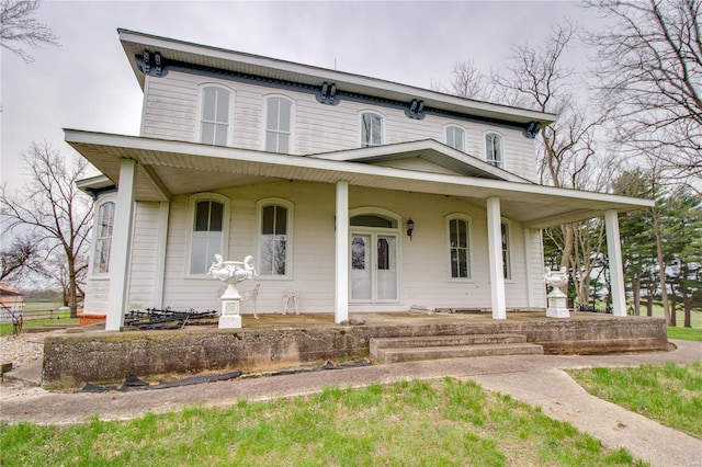 1508 State Route 140, Smithboro, IL 62284 - italianate home featuring covered porch