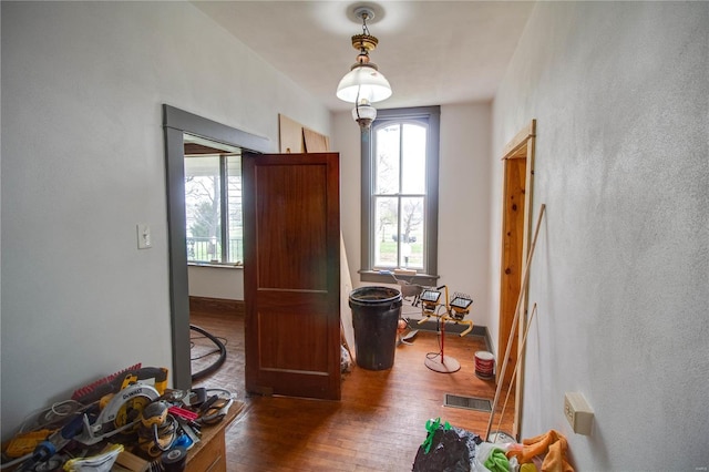 1508 State Route 140, Smithboro, IL 62284 - foyer featuring wood finished floors