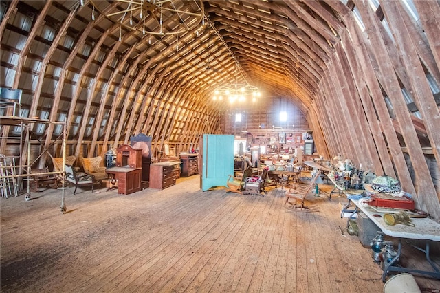 1508 State Route 140, Smithboro, IL 62284 - view of unfinished attic