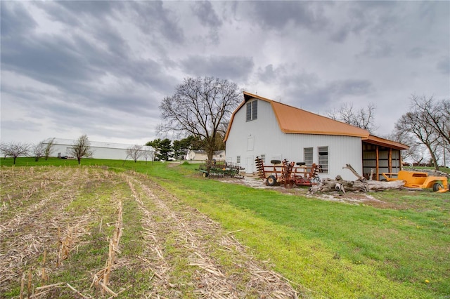 1508 State Route 140, Smithboro, IL 62284 - rear view of property featuring an outdoor structure and a barn