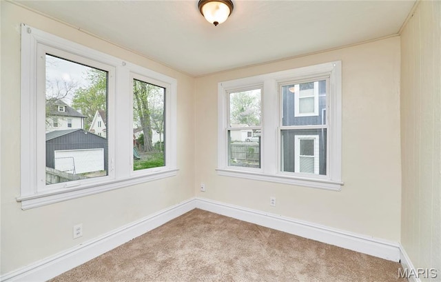 840 Marshall Ave, Saint Louis, MO 63119 - spare room with carpet and baseboards