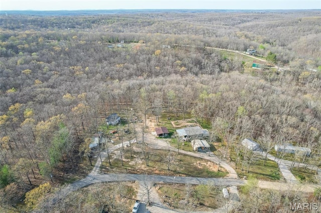 345 Johns Branch Rd, Wappapello, MO 63966 - drone / aerial view of a forest