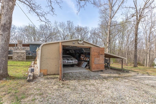 345 Johns Branch Rd, Wappapello, MO 63966 - view of outbuilding with an outdoor structure