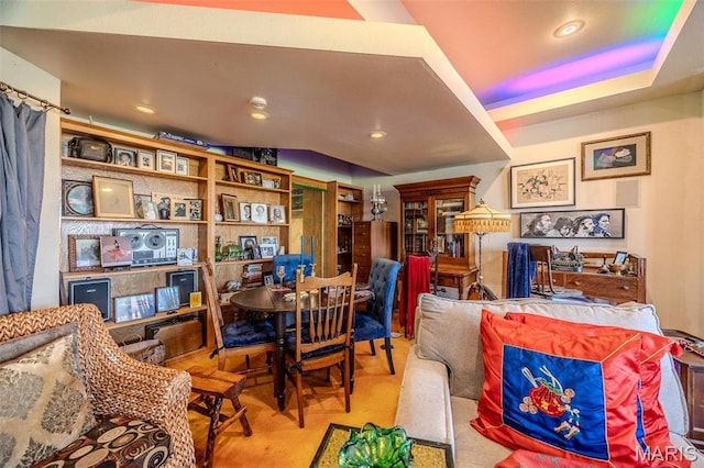 20955 Rye Ln, Richland, MO 65556 - dining area with recessed lighting