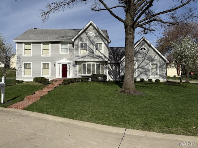 405 Seven Gables Ct, Chesterfield, MO 63017 - view of front of property featuring a front yard