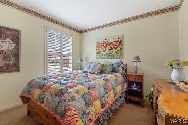 405 Seven Gables Ct, Chesterfield, MO 63017 - carpeted bedroom with baseboards
