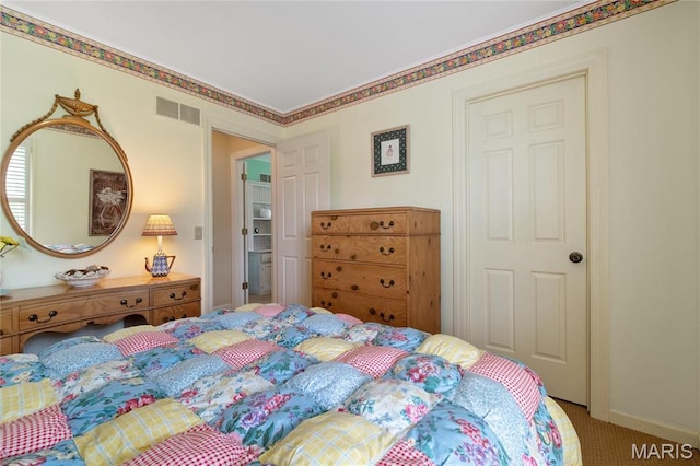 405 Seven Gables Ct, Chesterfield, MO 63017 - bedroom featuring carpet flooring and baseboards