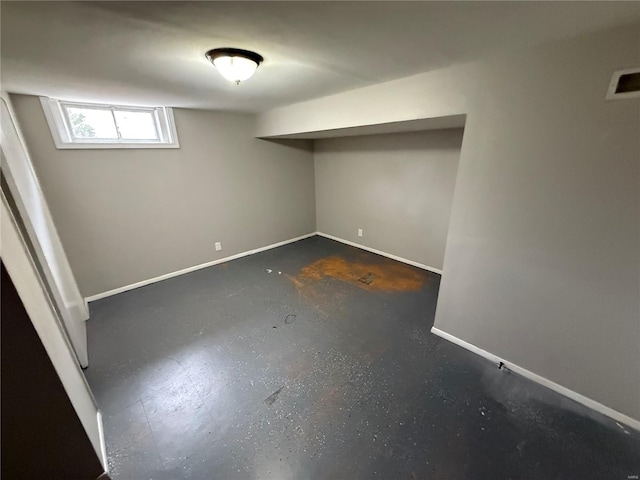 1418 Broadlawns Ln, Saint Louis, MO 63138 - basement with baseboards