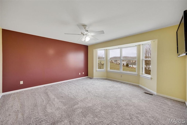 1008 Baypointe Dr, Imperial, MO 63052 - unfurnished room with ceiling fan and carpet flooring