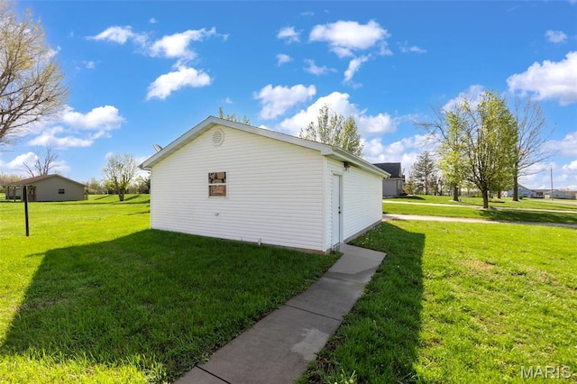 413 Huber Rd, Perryville, MO 63775 - view of property exterior with a lawn