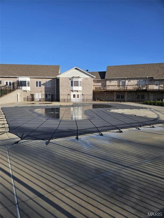 12 Sumter Dr, Hillsboro, MO 63050 - community pool with a residential view and a patio