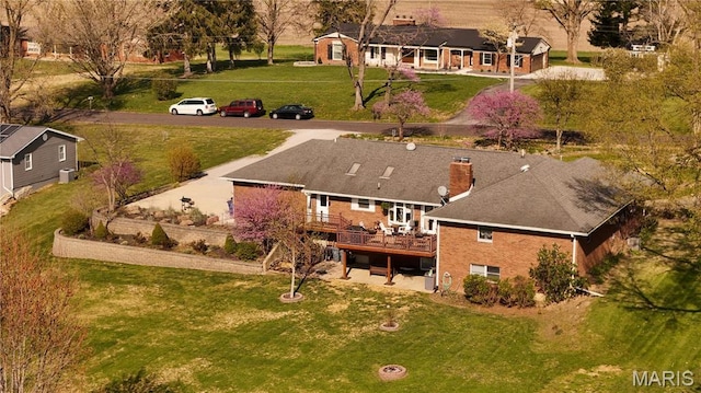 705 Linder Blvd, Greenville, IL 62246 - aerial view of property and surrounding area