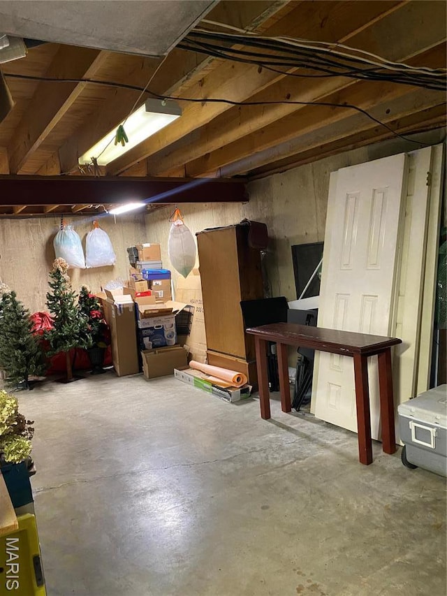 705 Linder Blvd, Greenville, IL 62246 - view of unfinished basement