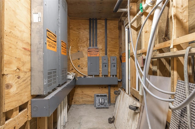 view of utility room