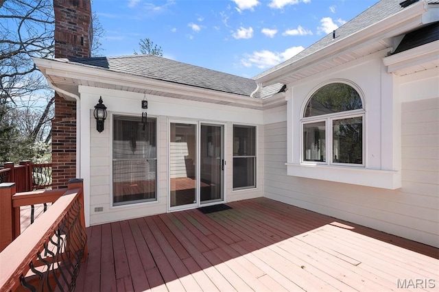 1416 Haarman Oak Dr, Wildwood, MO 63005 - view of wooden terrace