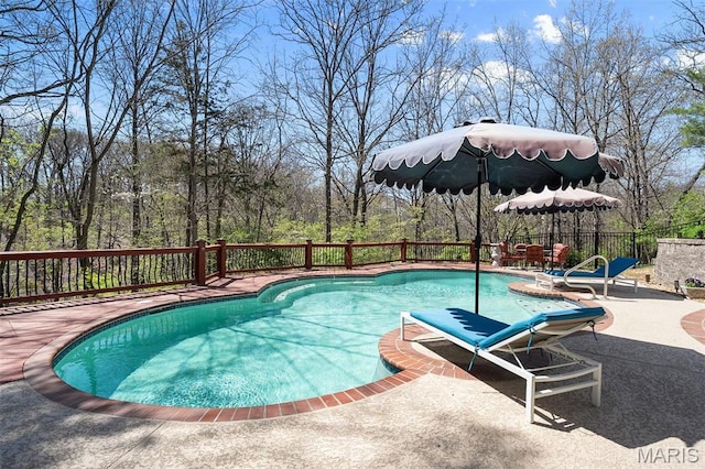 1416 Haarman Oak Dr, Wildwood, MO 63005 - view of swimming pool featuring a patio area