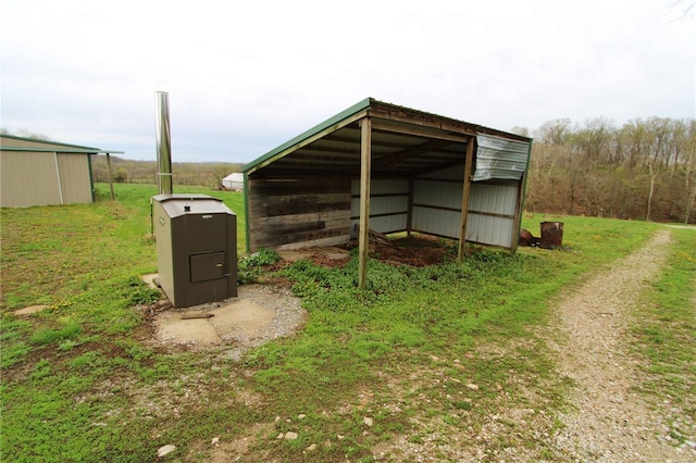 634 Ccam Rose Ln, Perryville, MO 63775 - view of pole building featuring a carport