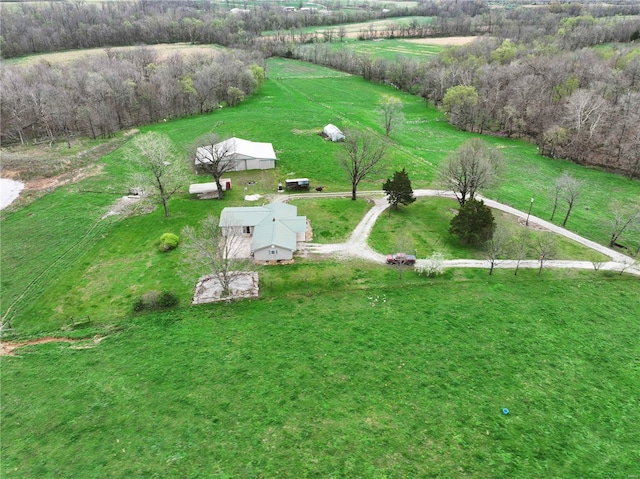 634 Ccam Rose Ln, Perryville, MO 63775 - aerial view of property and surrounding area featuring rural landscape