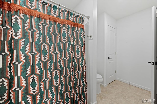 351 Oak Stand Ct, Chesterfield, MO 63005 - bathroom with toilet and baseboards