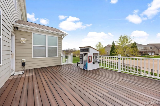 351 Oak Stand Ct, Chesterfield, MO 63005 - view of wooden deck