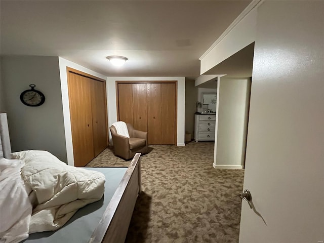 515 Rue Lamande, Bonne Terre, MO 63628 - carpeted bedroom with multiple closets and baseboards