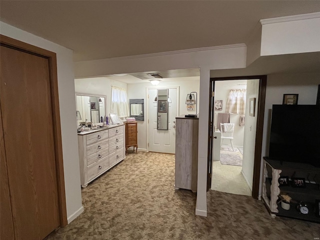 515 Rue Lamande, Bonne Terre, MO 63628 - hallway with carpet floors and baseboards