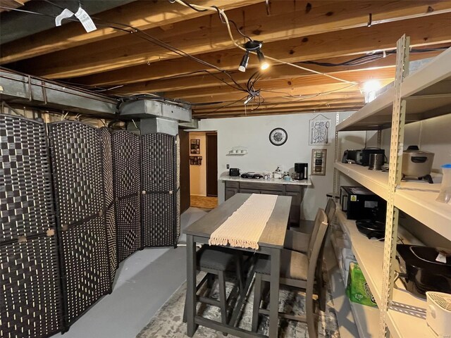 515 Rue Lamande, Bonne Terre, MO 63628 - view of unfinished basement