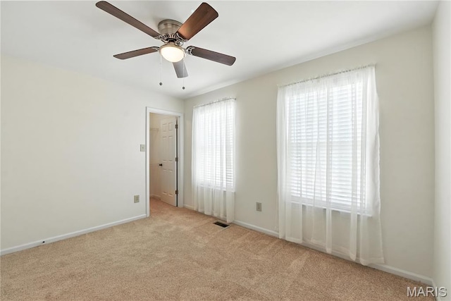 1827 Pheasant Run Dr, Maryland Heights, MO 63043 - empty room with carpet floors and ceiling fan